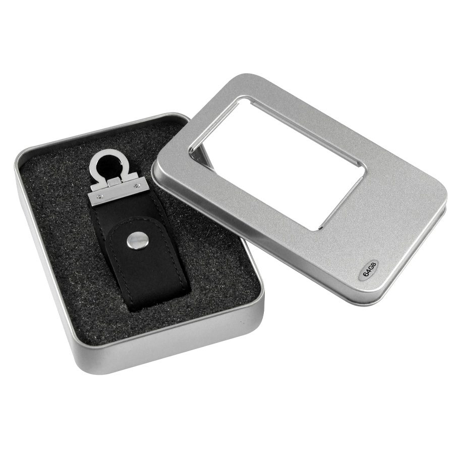 USB Pendrive 64GB Llavero de Eco-cuero