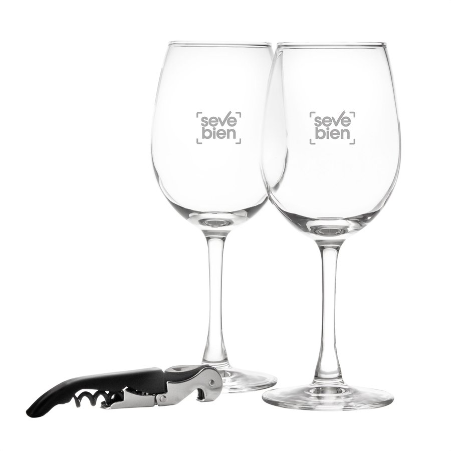 Set de vino "BRINDIS"